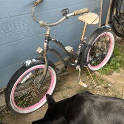 Cute little girls bike