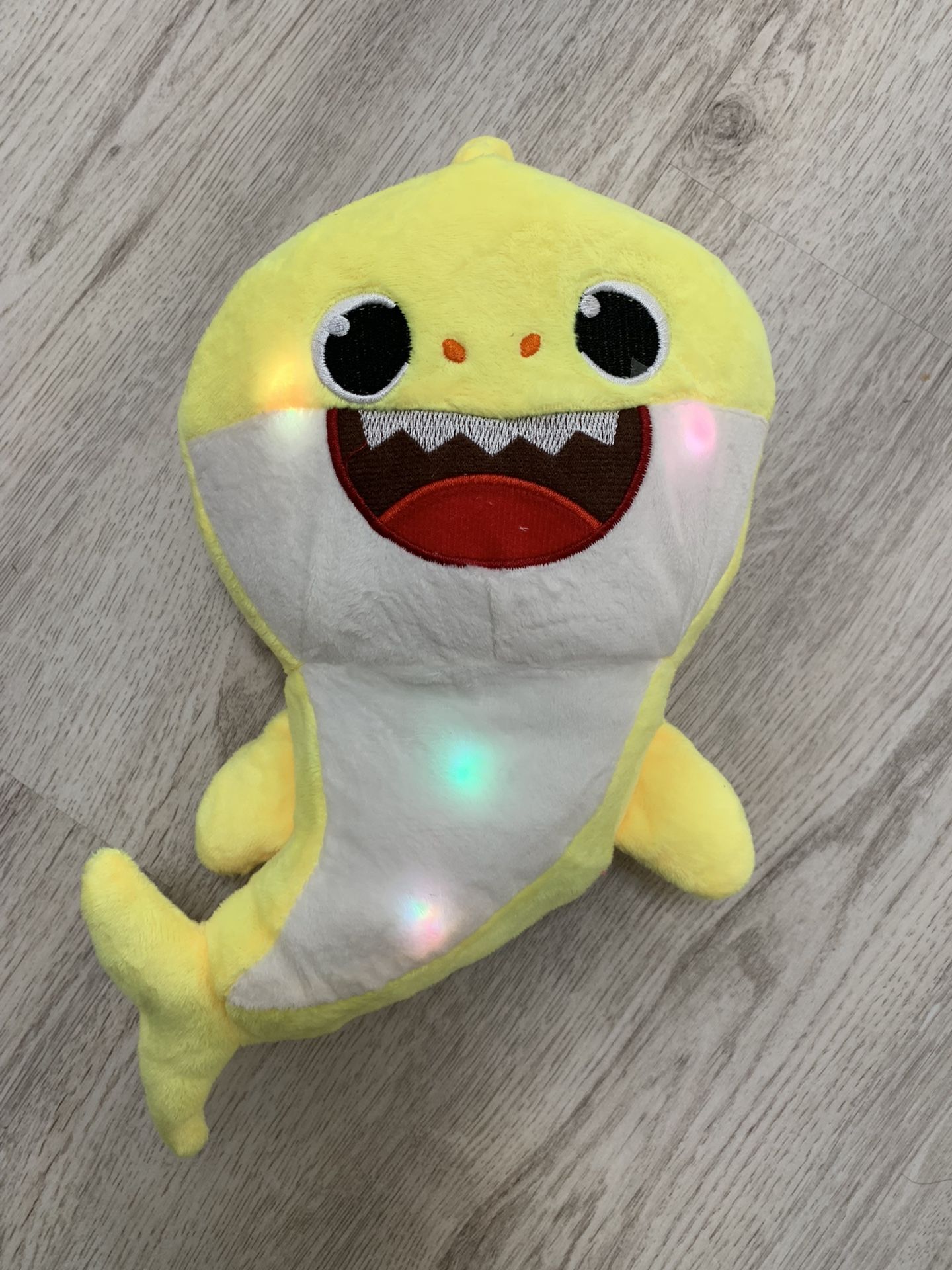 Singing LED Light Plush Toys Music Doll English Song Toy Gift