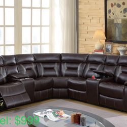 Recliner Sectional Sofa