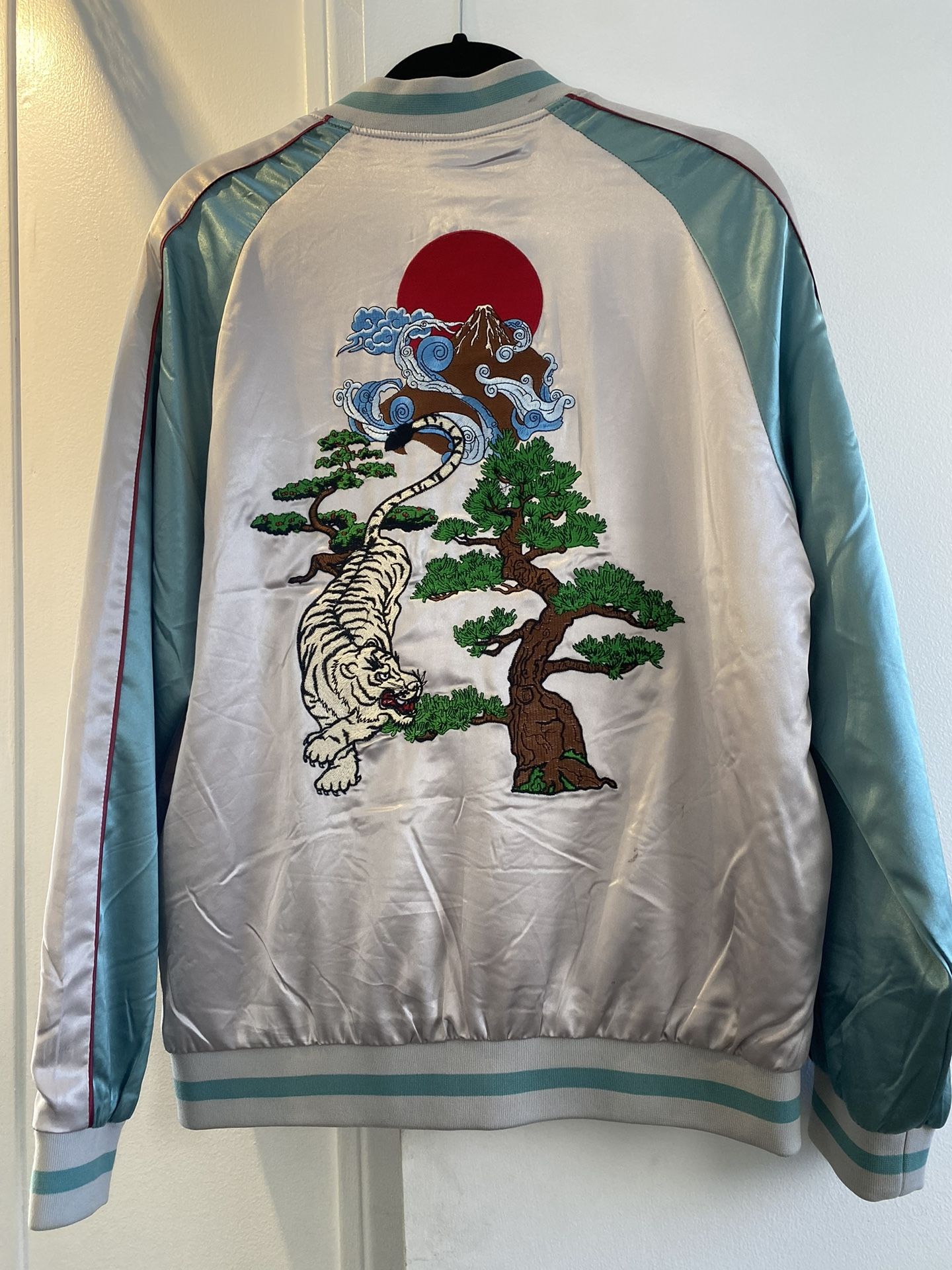 Japanese Standard Issue Embroidered Jacket Small,All Products : American Fashion Style Bags On Sale