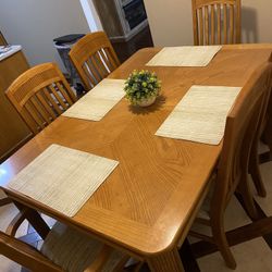 Dining Table With 6 Chairs 