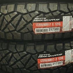 255/70/18 Nitto Or Toyo New Tires 