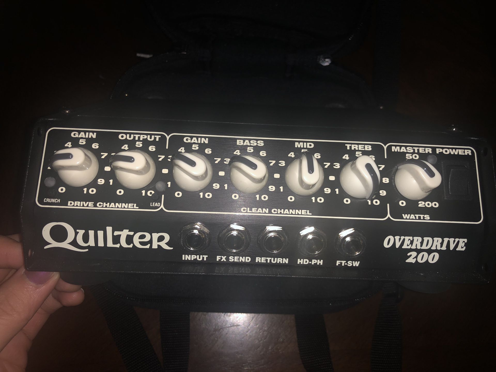Quilter Overdrive 200 guitar amp head