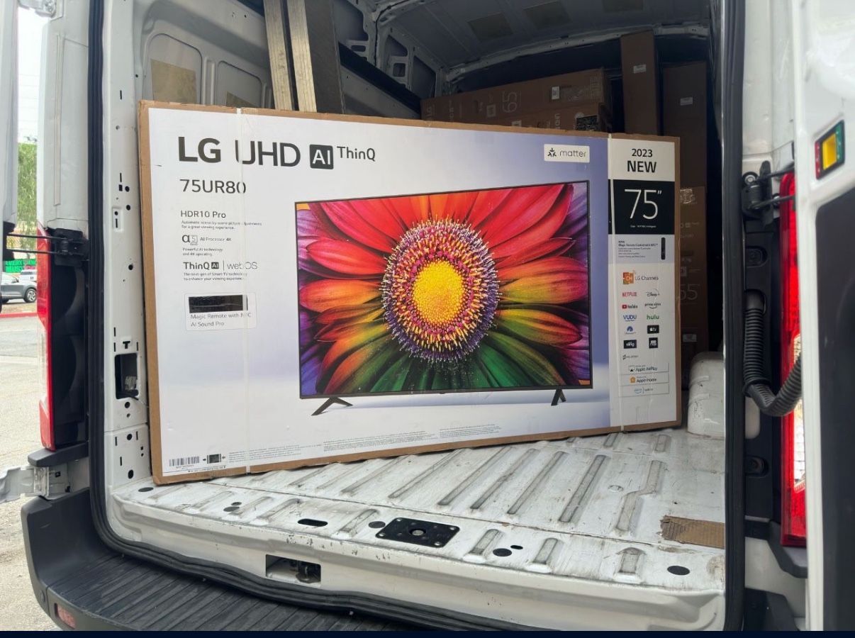 75 “ LG Smart 4K LED HDR TV