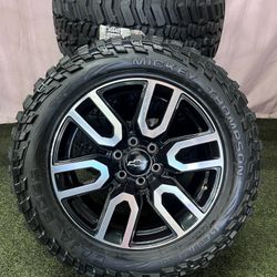 2024 GMC Sierra AT4 6 Lug 20 Inch Takeoffs OEM Wheels