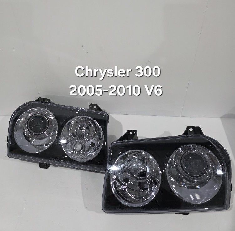 Chrysler 300 2005-2010 Headlights V6