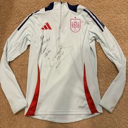 Roberto Carlos signed soccer jersey