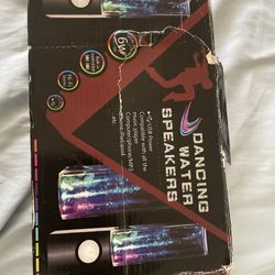 Dancing water Speakers