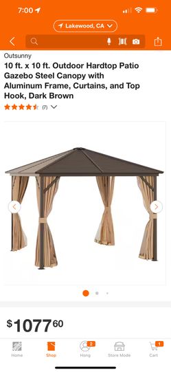 10’ X 10’ Gazebo Curtains & Netting!!