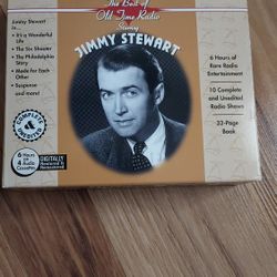 Best of Jimmy Stewart Old Time Radio Spirits Audio Tapes 6 Hour Unused Unedited