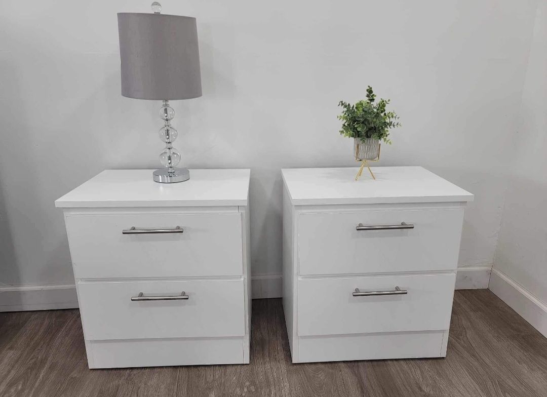 Cómoda con Espejo, Gavetero y 2 Mesitas de Noche / Dresser with Mirror Chest and 2 Nighstands 🚚[Fast Delivery]💨
