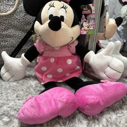 New Minnie Mouse Doll Pillow Buddy