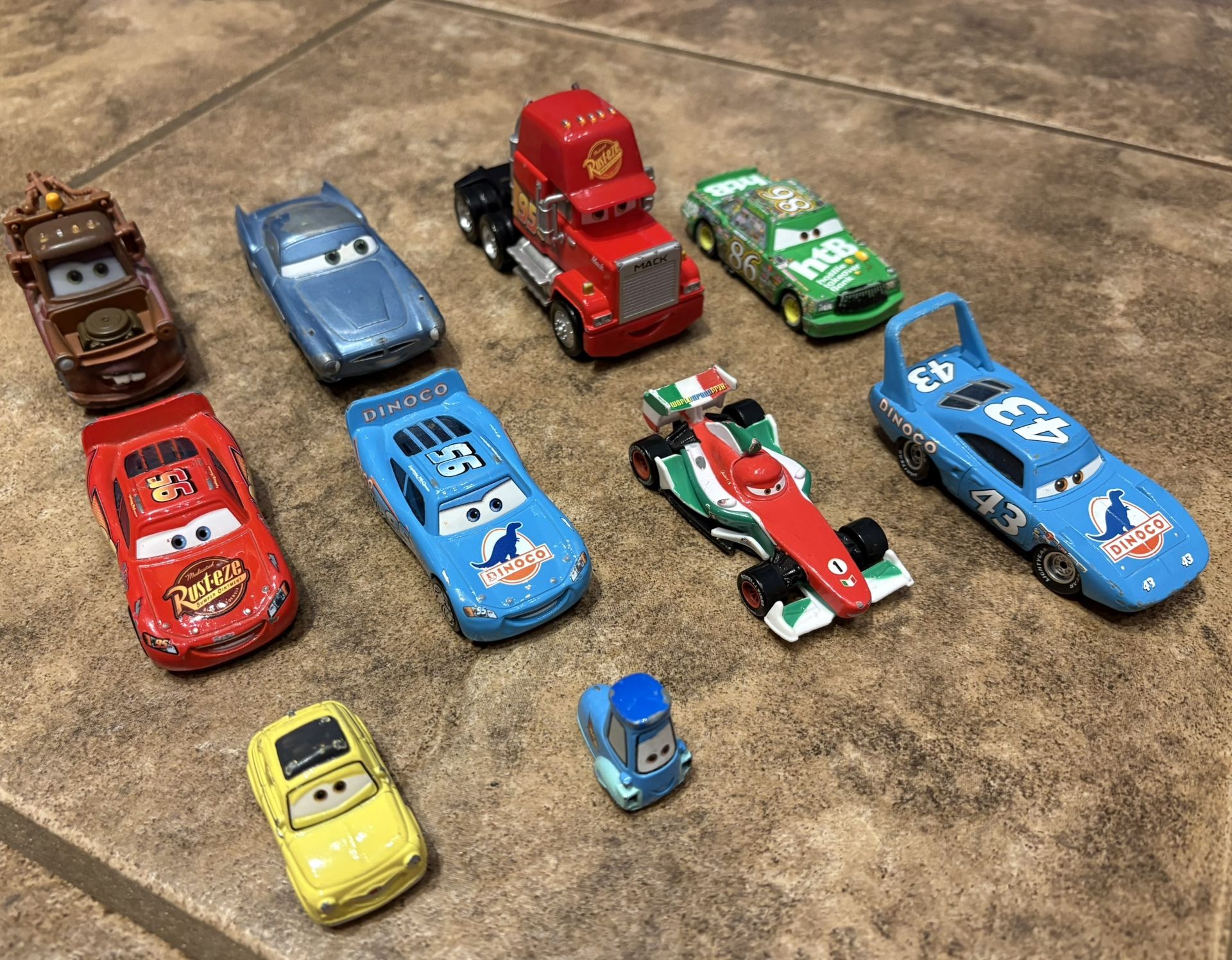 10 Metal Disney Cars