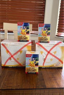 Pokemon 30th celebration booster bundles