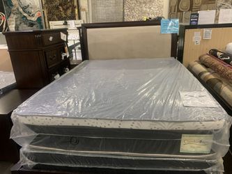 12 in Plush top quilted queen mattress