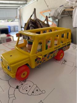 Vintage fisher price toys