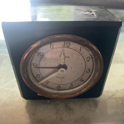 Vintage Hecco Alarm Clock Works Great