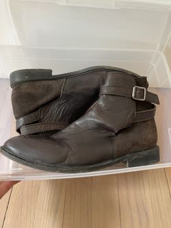 AllSaints leather and suede Boots