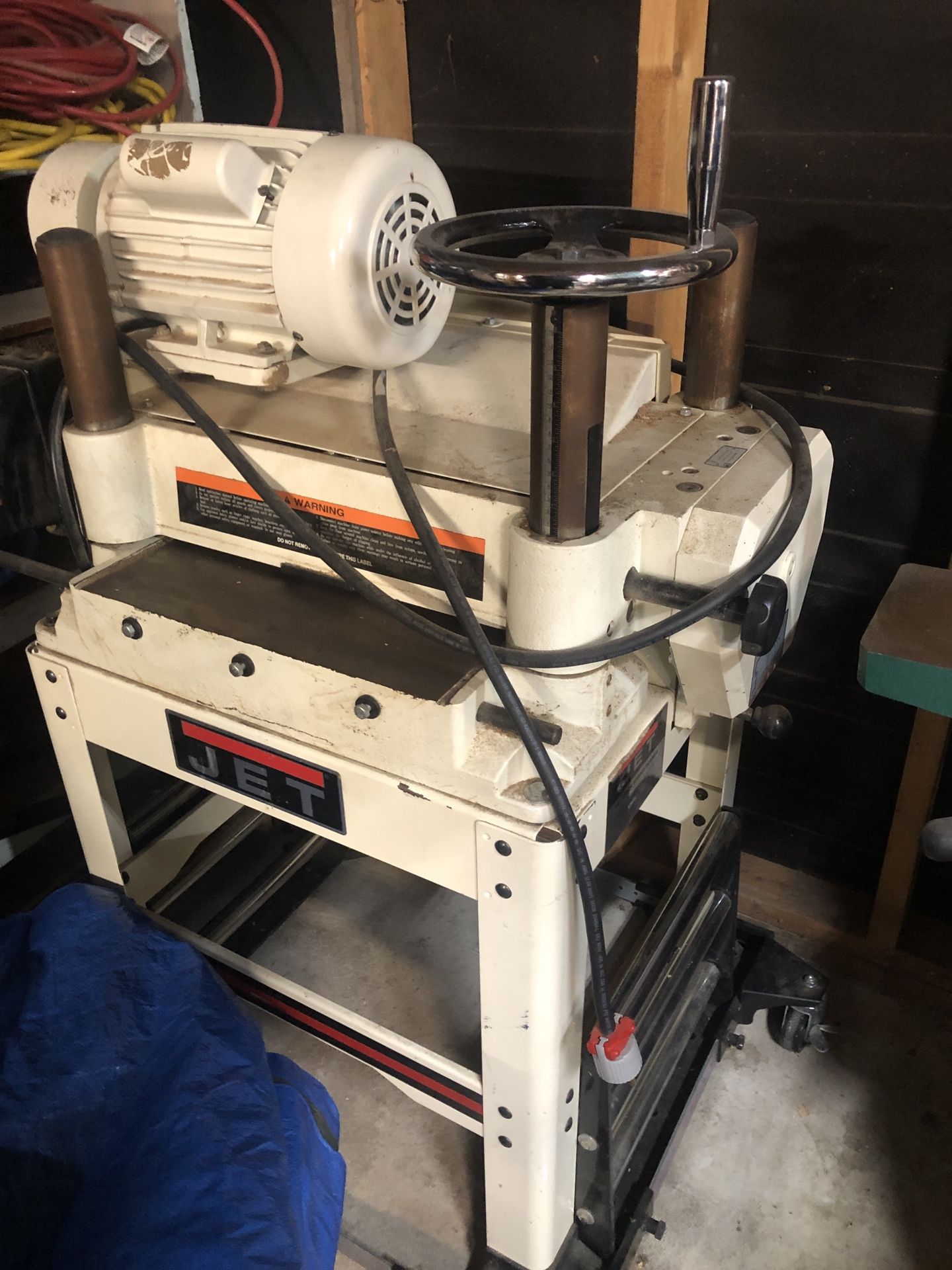 Jet 16” Helical Head Planer AND Grizzly 6” Jointer PENDING