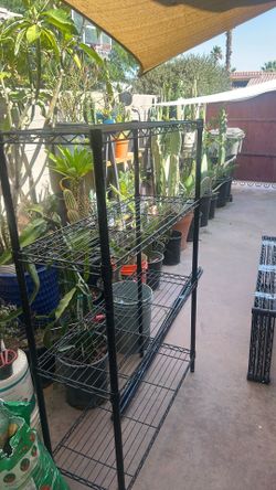 Metal shelf