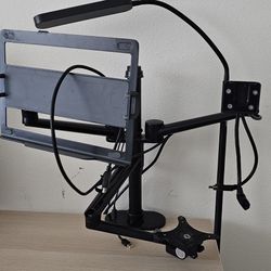 Dual Monitor + Laptop/tablet Stand