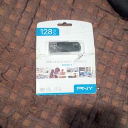 Brand New PNY 128 GB 2.0 Flash Drive