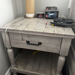 2 - Like New Side Tables Ashley Furniture Bedside Tables 