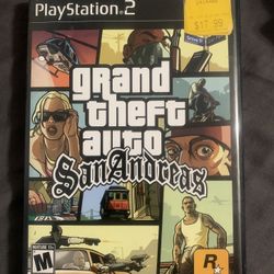 PS2 GTA San Andreas 