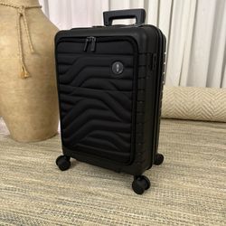B|Y Ulisse  Hardside Front Carry-on Spinner Suitcase 