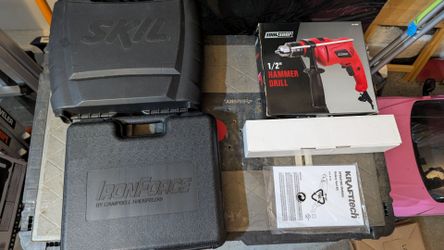 Hammer Drill, rotary tool, nail gun, drill