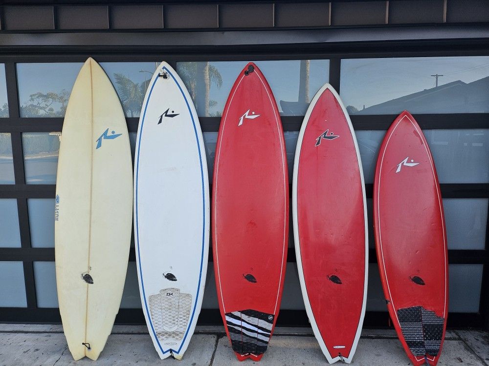 RUSTY PIRANHA surfboard