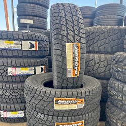 255/75r17 Arroyo All Terrain New Tires Set Installed And Balanced Llanta Nueva Instalacion Y Balanceo incluido ✅✅