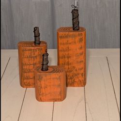 Rustic Orange Pumpkins