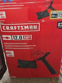 Gently Used Craftsman Electric Blower