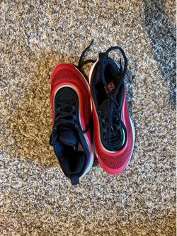 Red Adidas Basketball / Running Shoes – Size 7