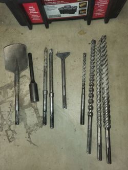 SDS MAX BITS AND DRILL