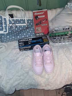 Dermal cordless and Osillating multi tool cordless Micheal jordan shoes light pink