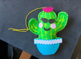 FREE cactus ornament