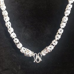 24” Sterling Silver Necklace 
