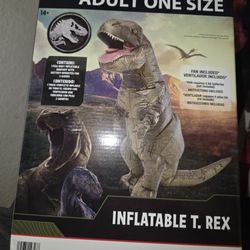 T Rex Blow Up Costume. 