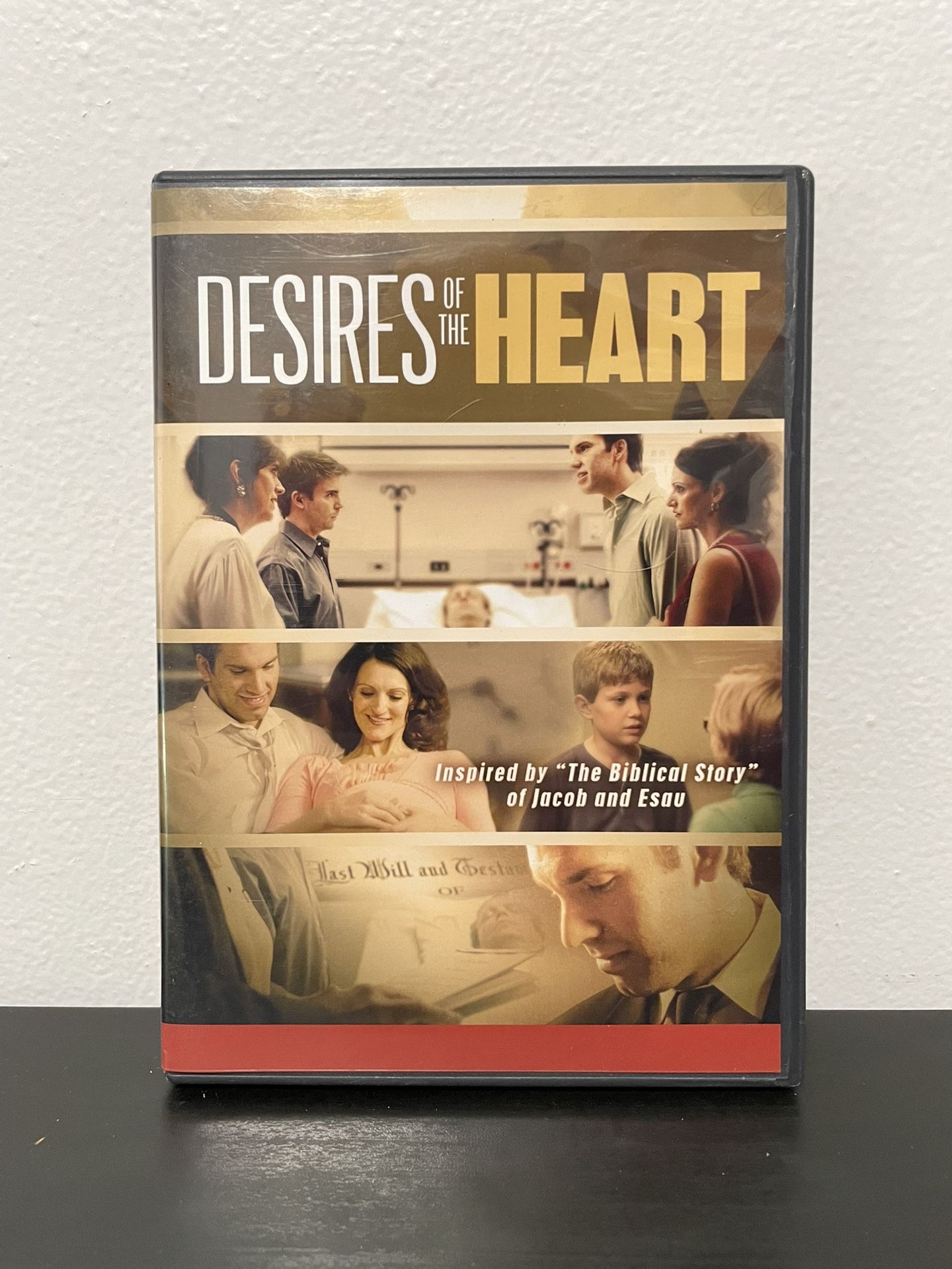 Desires Of The Heart DVD Bible Jacob Esau Christian Religion Dove Movie 2010