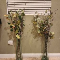 Vases With Greenery 