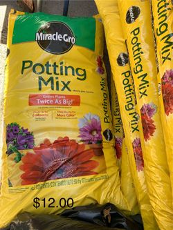 Miracle Grow Potting Mix 50 Qt and other items