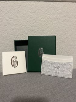Goyard Wallet White
