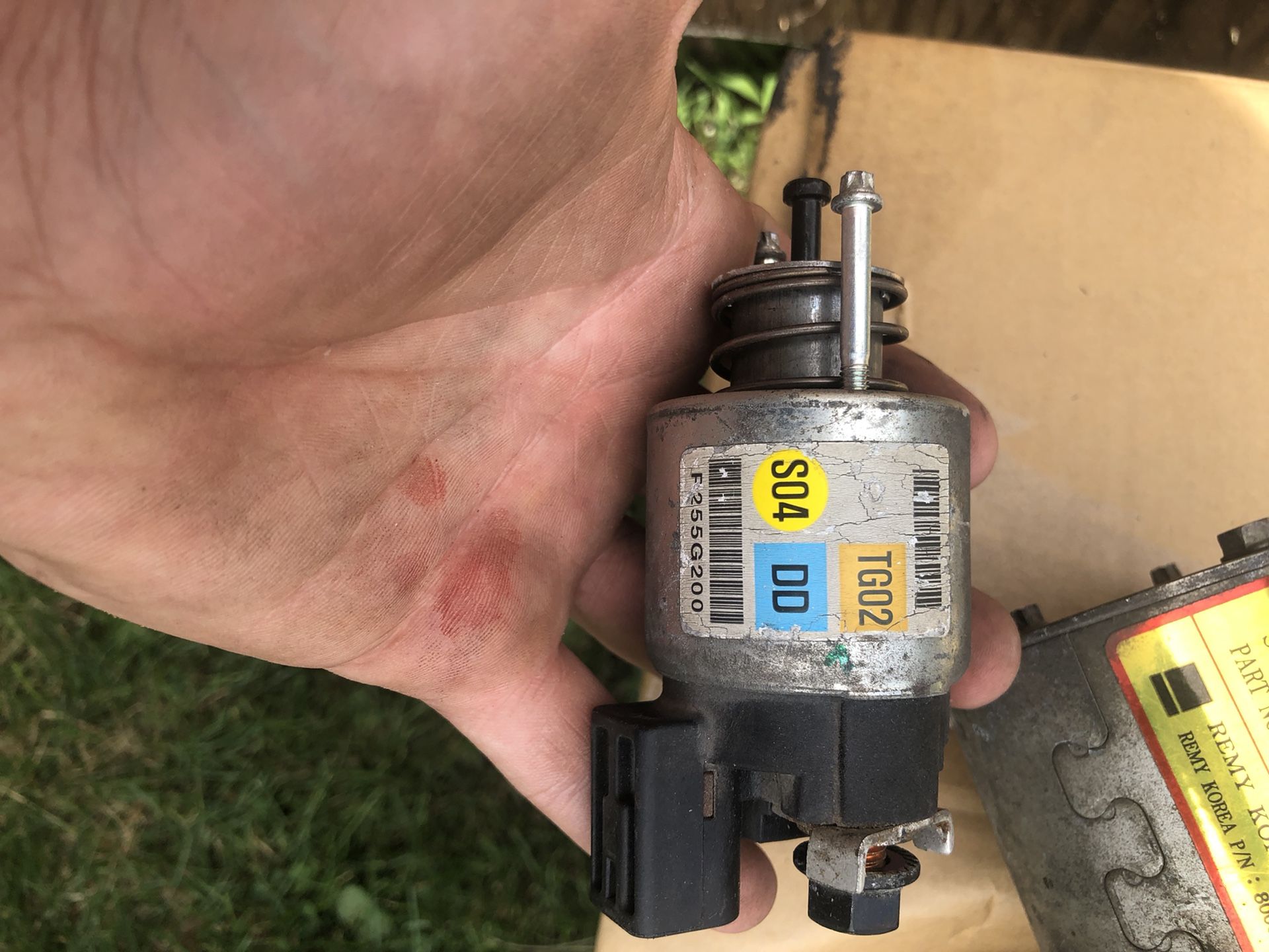 2013 Kia Optima Starter Motor