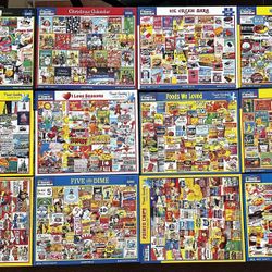 Lot of 48 Puzzles