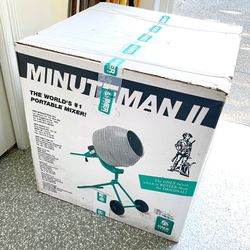 Portable Imer Minuteman || Mixer