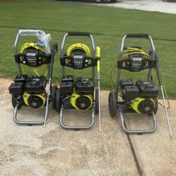 3 Pressure Washers