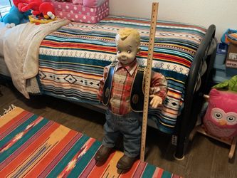 Large Vintage Boy Doll Western Outfit Buster Brown