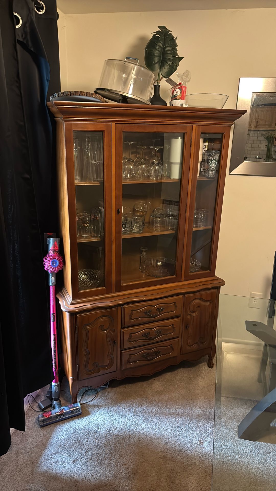 China Hutch With Some China